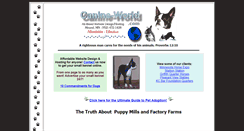 Desktop Screenshot of canine-world.com